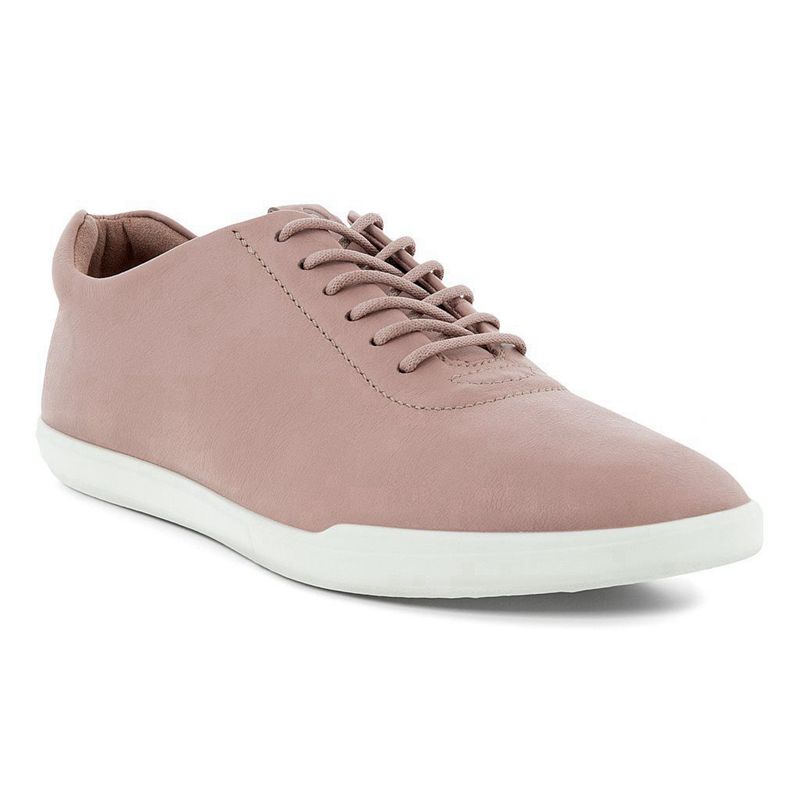 Women Flats Ecco Simpil W - Sneakers Pink - India FIZDXC680